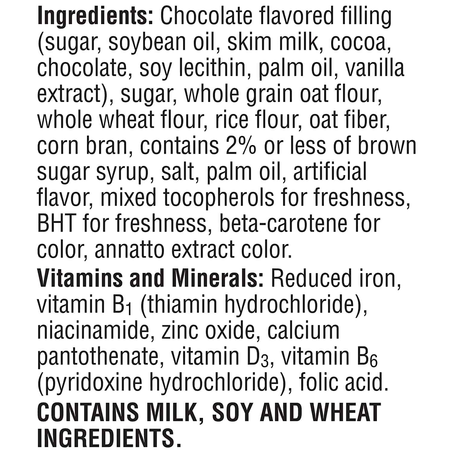 krave cereal ingredients