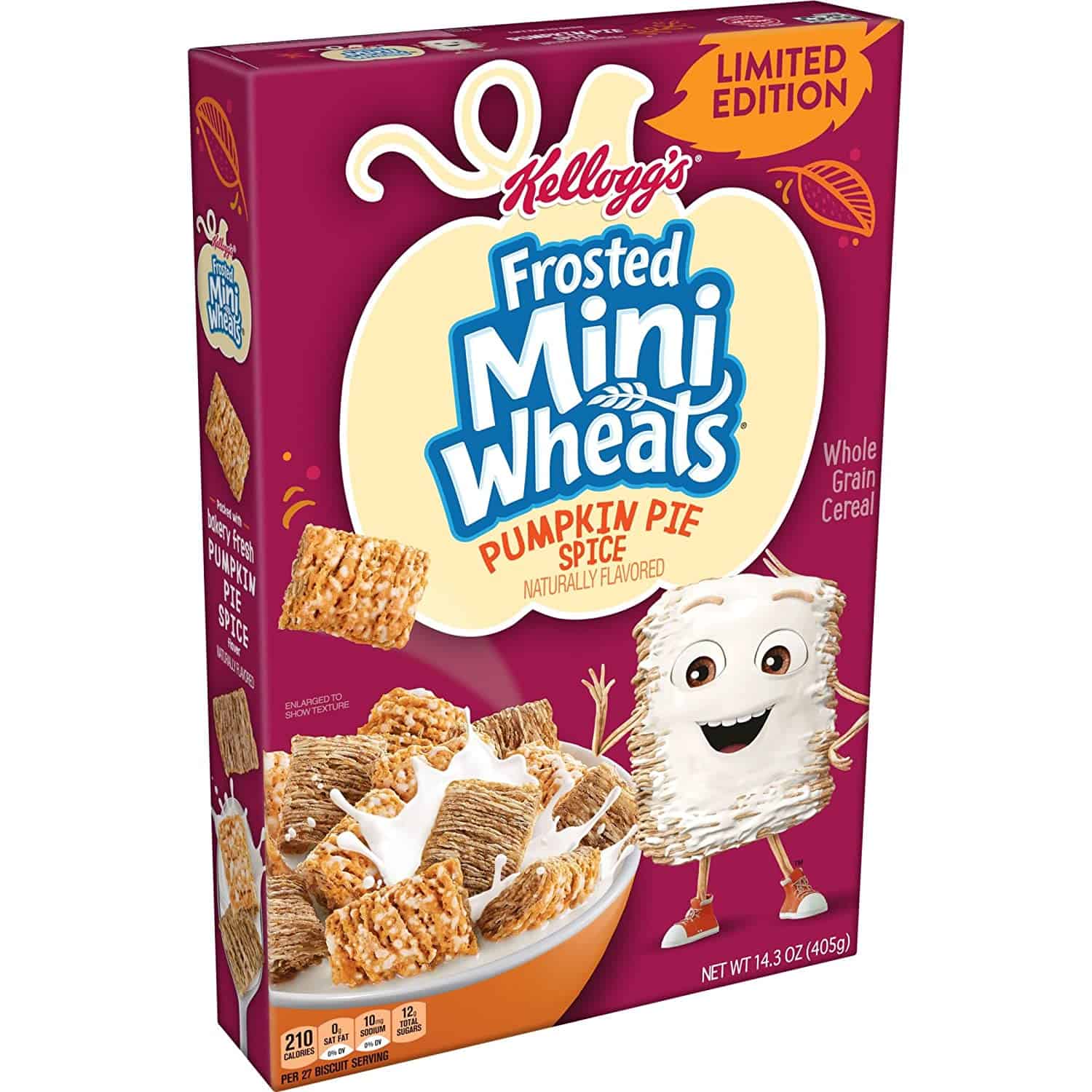 Is Frosted Mini-Wheats Pumpkin Spice Cereal Healthy? Ingredients ...