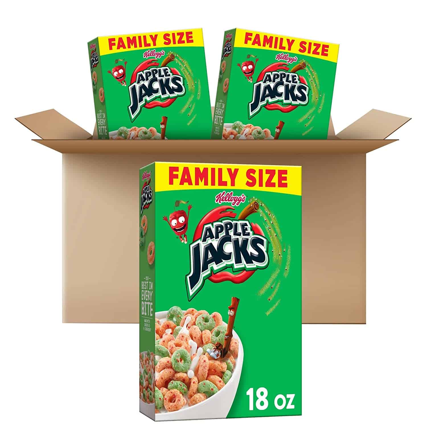 Bowl Of Green Apple Jacks