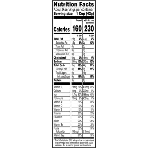 Is Special K Banana Cereal Healthy? Ingredients & Nutrition Facts