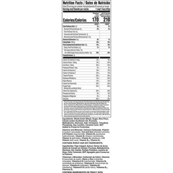 Is Cinnamon Toast Crunch Cereal Healthy? Ingredients & Nutrition Facts