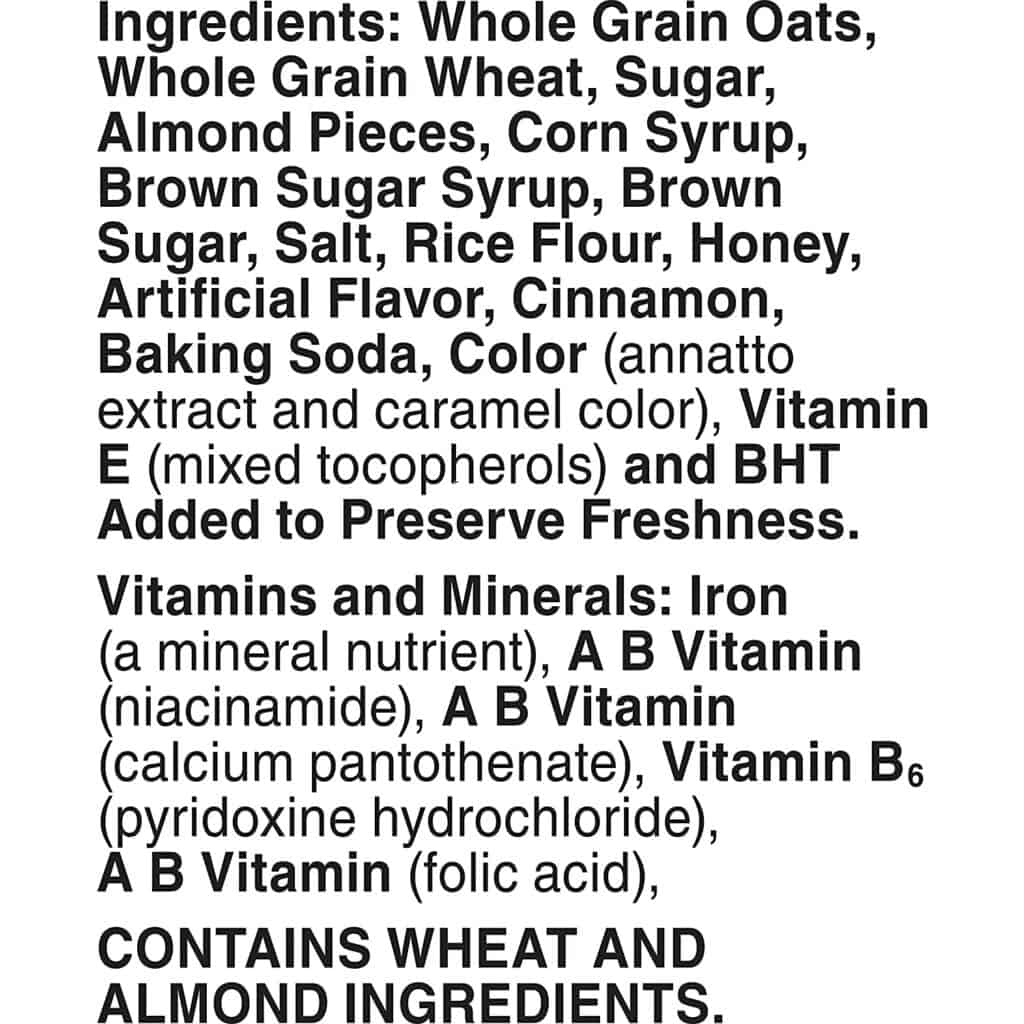 Is Oatmeal Crisp Cereal Healthy? Ingredients & Nutrition Facts Cereal