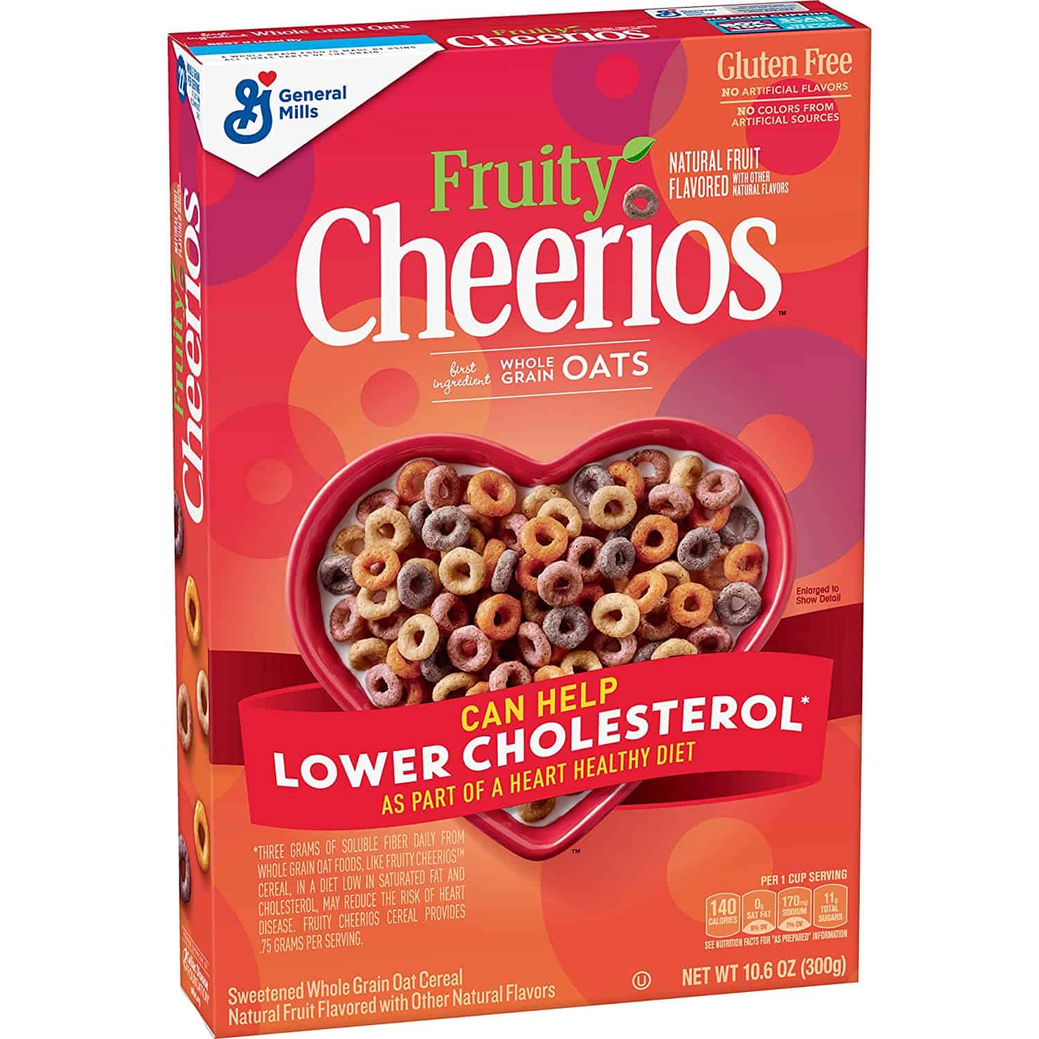 Is Fruity Cheerios Cereal Healthy? Ingredients & Nutrition Facts ...