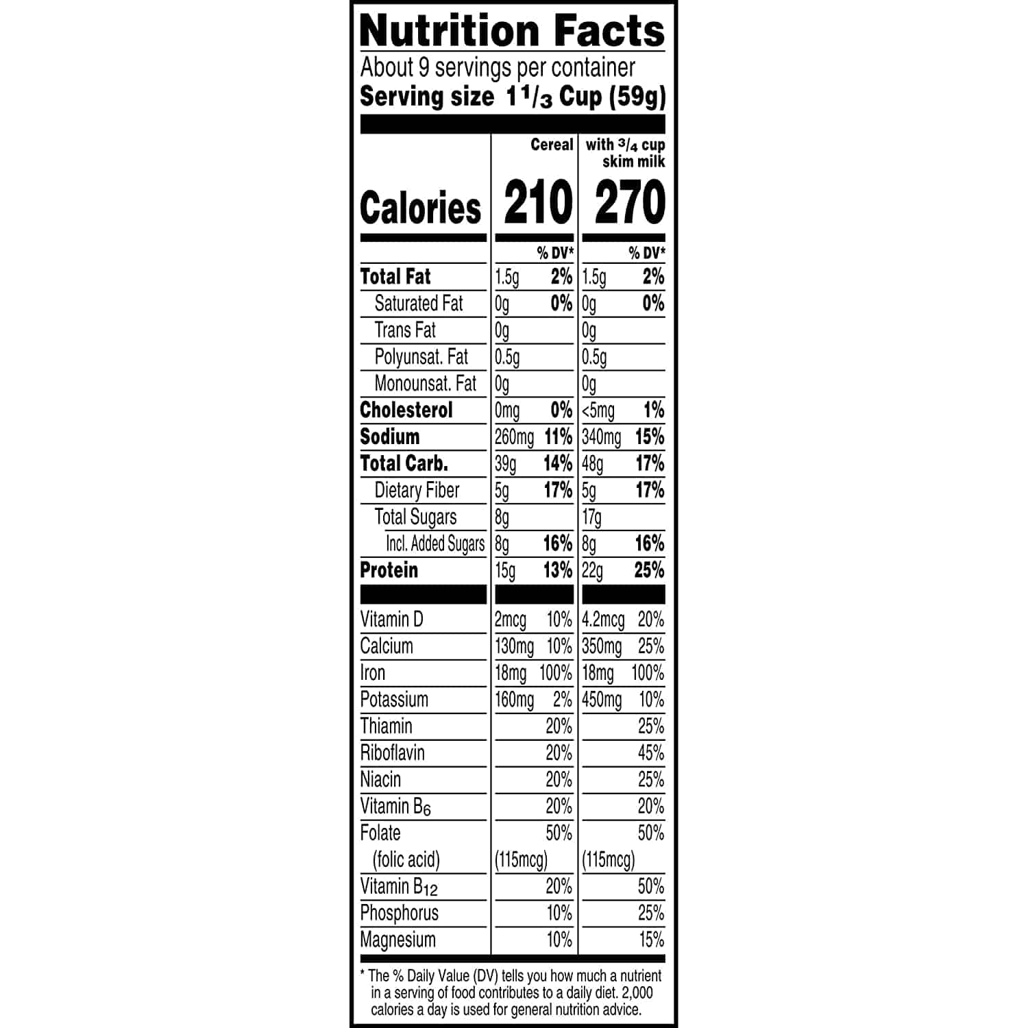 Is Special K Protein Cereal Healthy Ingredients Nutrition Facts