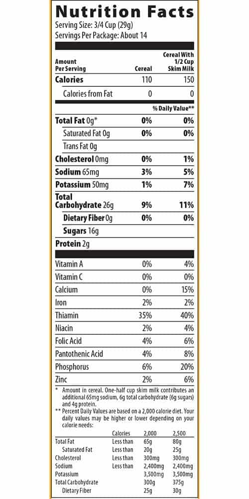 is-golden-crisp-cereal-healthy-ingredients-nutrition-facts