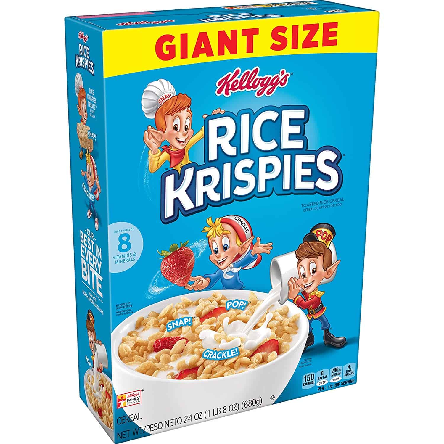 RICE KRISPIES  CEREAL ケロッグ kellogg  ブリキ缶